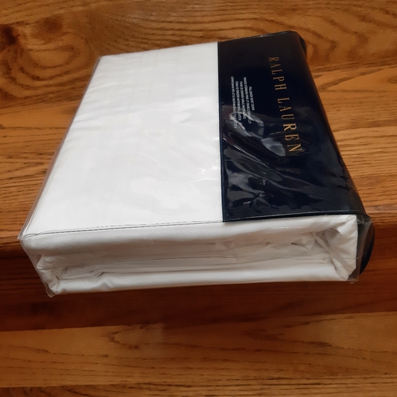 Ralph Lauren QUEEN Tuxedo Pleat Duvet Cover Only (no shams) - Picture 2 of 10